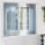 Perdele voal cu bucle 2 buc Albastru regal 140x175 cm GartenMobel Dekor