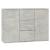 Servantă, gri beton, 91x29,5x65 cm, lemn prelucrat GartenMobel Dekor