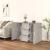 Servantă, gri beton, 91x29,5x65 cm, lemn prelucrat GartenMobel Dekor