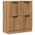 Dulap, stejar artizanal, 60x30x70 cm, lemn prelucrat GartenMobel Dekor