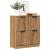 Dulap, stejar artizanal, 60x30x70 cm, lemn prelucrat GartenMobel Dekor