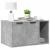 Cutie litieră pisici gri beton 80x50x45 cm lemn prelucrat GartenMobel Dekor