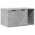 Cutie litieră pisici gri beton 80x50x45 cm lemn prelucrat GartenMobel Dekor