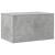 Cutie litieră pisici gri beton 80x50x45 cm lemn prelucrat GartenMobel Dekor