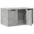 Cutie litieră pisici gri beton 80x50x45 cm lemn prelucrat GartenMobel Dekor