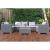 Podea de gradina din lemn, maro, 30x30 cm GartenVIP DiyLine