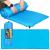 Saltea camping auto-gonflabila, poliester si spuma PU, albastru, 180x50 cm, Springos GartenVIP DiyLine