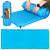 Saltea camping auto-gonflabila, poliester si spuma PU, albastru, 180x50 cm, Springos GartenVIP DiyLine