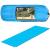 Saltea camping auto-gonflabila, poliester si spuma PU, albastru, 180x50 cm, Springos GartenVIP DiyLine