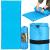 Saltea camping auto-gonflabila, poliester si spuma PU, albastru, 180x50 cm, Springos GartenVIP DiyLine