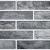 Panou decorativ, PVC, model caramida 3D, nuante gri inchis, 96x48.5 cm GartenVIP DiyLine