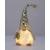 Decoratiune Craciun, pitic, LED, auriu si alb, 18x47 cm, Jumi GartenVIP DiyLine