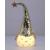Decoratiune Craciun, pitic, LED, auriu si alb, 18x47 cm, Jumi GartenVIP DiyLine