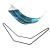 Hamac bumbac cu suport otel, verde si albastru, max 100 kg, 200x100 cm GartenVIP DiyLine