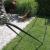 Hamac bumbac cu suport otel, verde si albastru, max 100 kg, 200x100 cm GartenVIP DiyLine