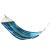 Hamac bumbac cu suport otel, verde si albastru, max 100 kg, 200x100 cm GartenVIP DiyLine