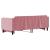 Pat de zi cu extensie, roz, 80x200 cm, catifea GartenMobel Dekor