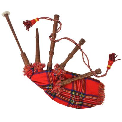 Cimpoi Scotian pentru Copii Great Highland Tartan Rosu de Steward Regal