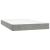 Pat box spring cu saltea, gri deschis, 120x200 cm, catifea GartenMobel Dekor