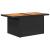 Set canapele de grădină cu perne, 10 piese, negru, poliratan GartenMobel Dekor