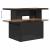 Set canapele de grădină cu perne, 10 piese, negru, poliratan GartenMobel Dekor