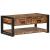 Masuta de cafea multicolora 90x50x38 cm lemn masiv recuperat GartenMobel Dekor