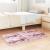 Covor Shaggy Roz praf 60x100 cm poliester GartenMobel Dekor