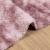 Covor Shaggy Roz praf 60x100 cm poliester GartenMobel Dekor