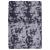 Covor Shaggy cu grădini mari, gri închis, 160x230 cm, poliester GartenMobel Dekor