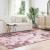 Covor Shaggy Roz praf 160x230 cm poliester GartenMobel Dekor
