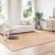 Covor Shaggy Bej 200x290 cm Poliester GartenMobel Dekor