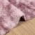 Covor Shaggy Roz praf 200x290 cm poliester GartenMobel Dekor
