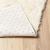 Covor shaggy crem 120x120 cm poliester GartenMobel Dekor