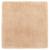 Covor Shaggy Bej 160x160 cm Poliester GartenMobel Dekor