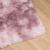Covor Shaggy Roz praf 200x200 cm poliester GartenMobel Dekor