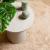 Covor Shaggy Bej 100x100 cm Poliester GartenMobel Dekor