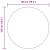 Covor Shaggy Crem 100x100 cm Poliester GartenMobel Dekor