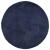 Covor shaggy cu pom înalt bleumarin 100x100 cm poliester GartenMobel Dekor