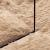Covor Shaggy Bej 120x120 cm Poliester GartenMobel Dekor
