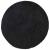 Covor Shaggy cu grădini înalte, negru, 120x120 cm, poliester GartenMobel Dekor