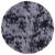 Covor Shaggy cu grădini înalte, gri închis 120x120 cm poliester GartenMobel Dekor