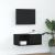 Dulap TV Stejar negru 60x31x25,5 cm Lemn prelucrat GartenMobel Dekor