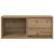 Dulap TV Artisan Stejar 60x31x25,5 cm Lemn prelucrat GartenMobel Dekor
