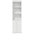 Dulapuri alb 50x35x180 cm din lemn prelucrat GartenMobel Dekor