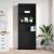 Tablou Stejar negru 70x35x180 cm Lemn prelucrat GartenMobel Dekor