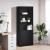 Tablou Stejar negru 70x35x180 cm Lemn prelucrat GartenMobel Dekor