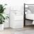 Noptiera cu 2 sertare alb 38x34x80 cm GartenMobel Dekor