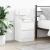 Noptiere cu 2 sertare 2 buc Alb 38x34x80 cm GartenMobel Dekor