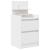 Noptiere cu 2 sertare 2 buc Alb 38x34x80 cm GartenMobel Dekor