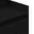 Noptiere cu 2 sertare 2 buc Negru 38x34x80 cm GartenMobel Dekor